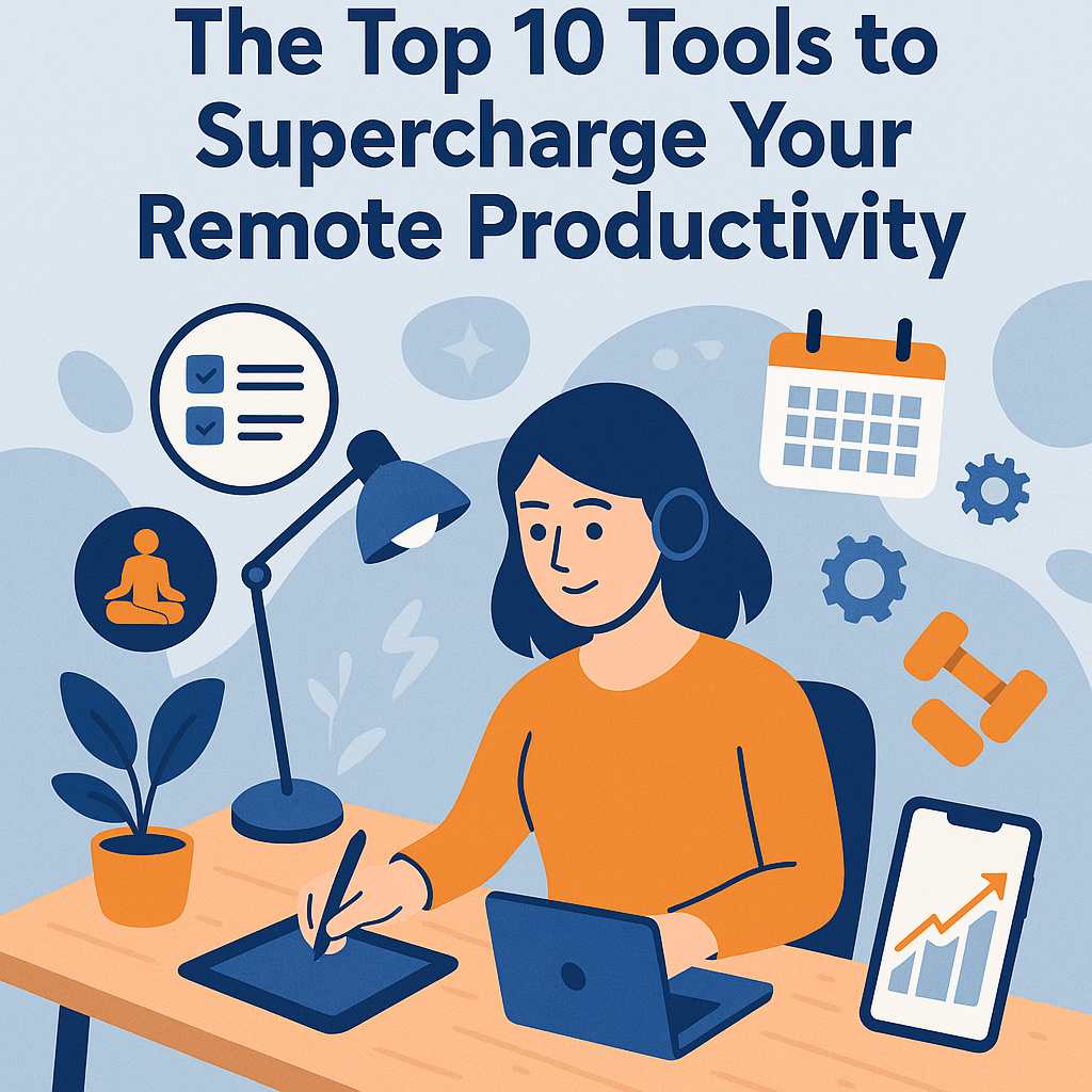 The Top 10 Tools to Supercharge Your Remote Productivity